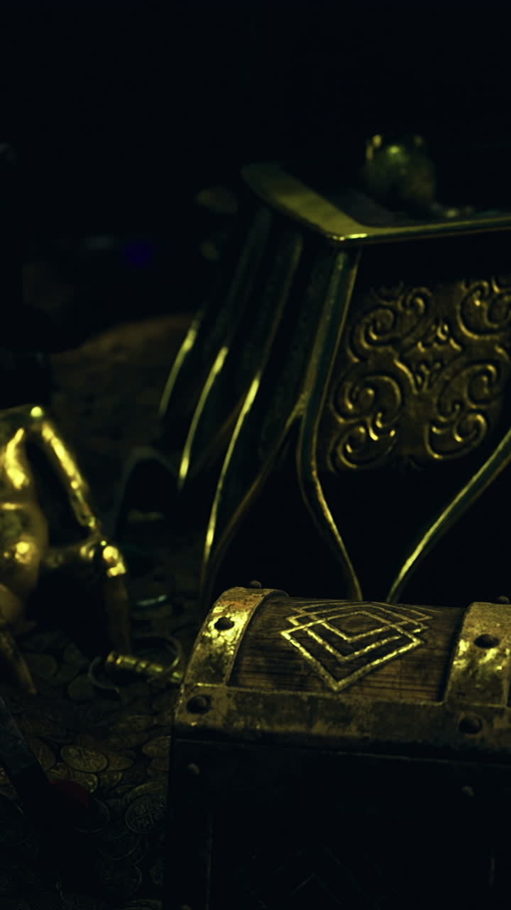 Hidden treasures of a forgotten age await discovery in a cavern