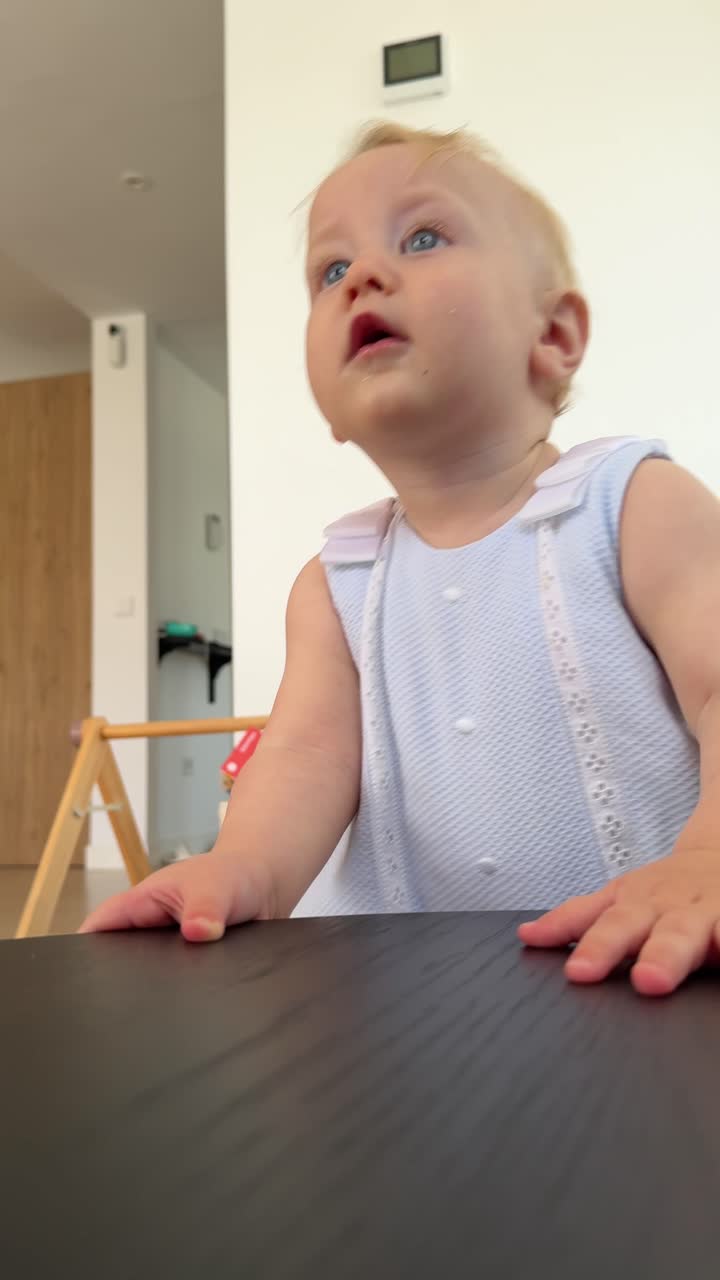 Baby Girl Playing