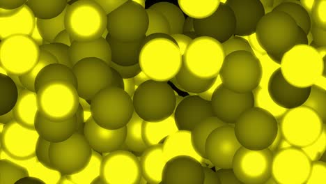 animación de bola de punto de gran tamaño en movimiento gráficos de movimiento