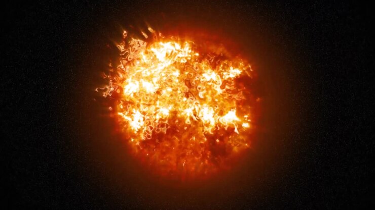 Fireball animation