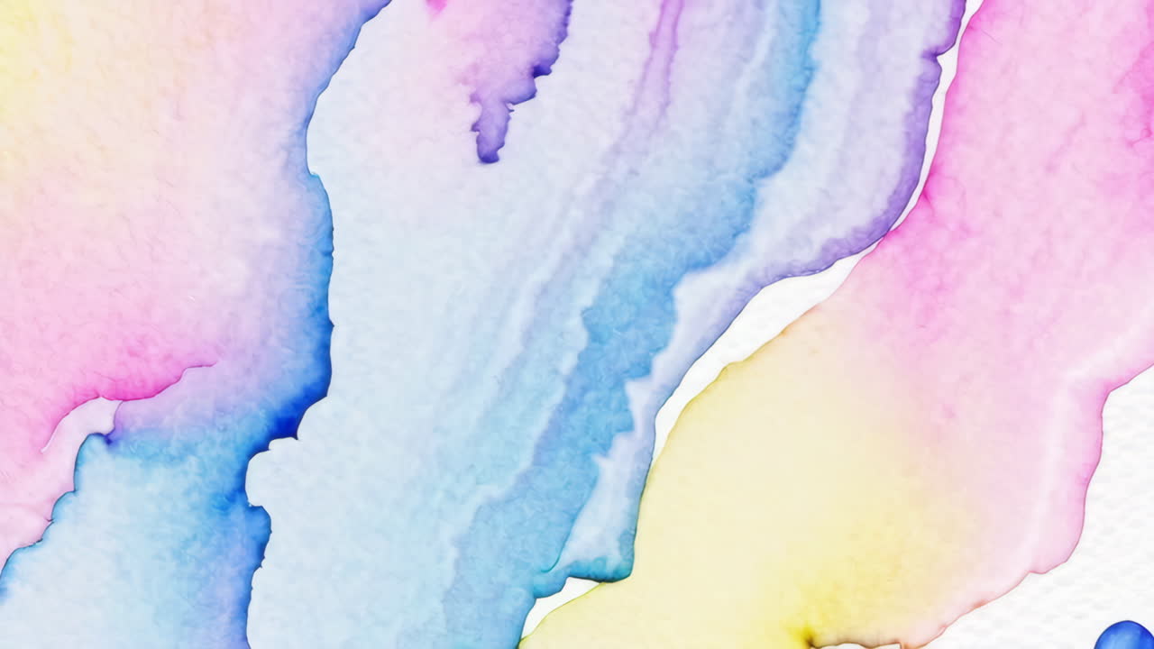 추상 수채화 그림