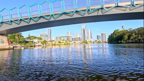 scenic river cruise with city skyline views