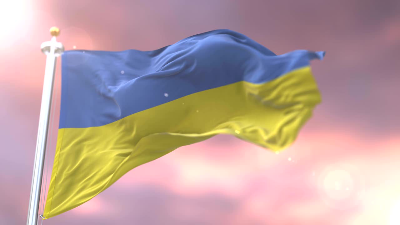 우크라이나 발이 해가 지면 바람을 흔들고, 루프