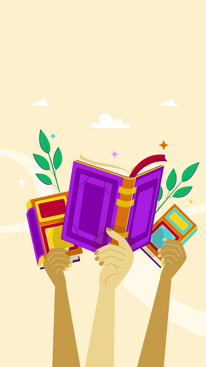 руки с открытыми книгами