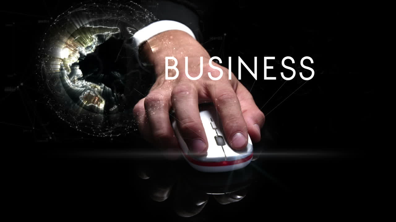 디지털 애니메이션으로 컴퓨터에 손을