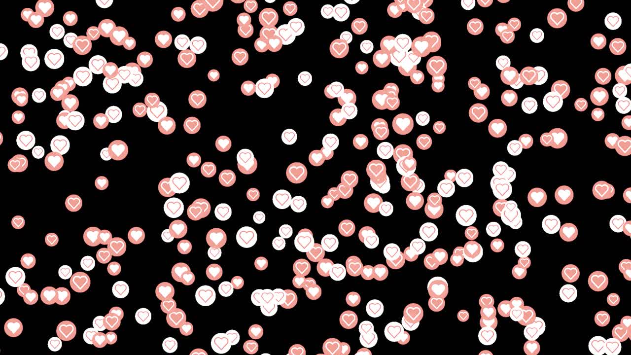 심장 패턴 배경