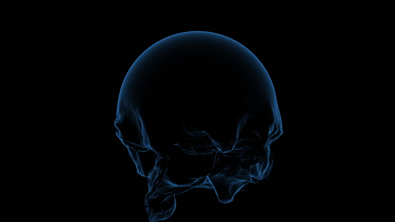 голубая сфера с черным фоном