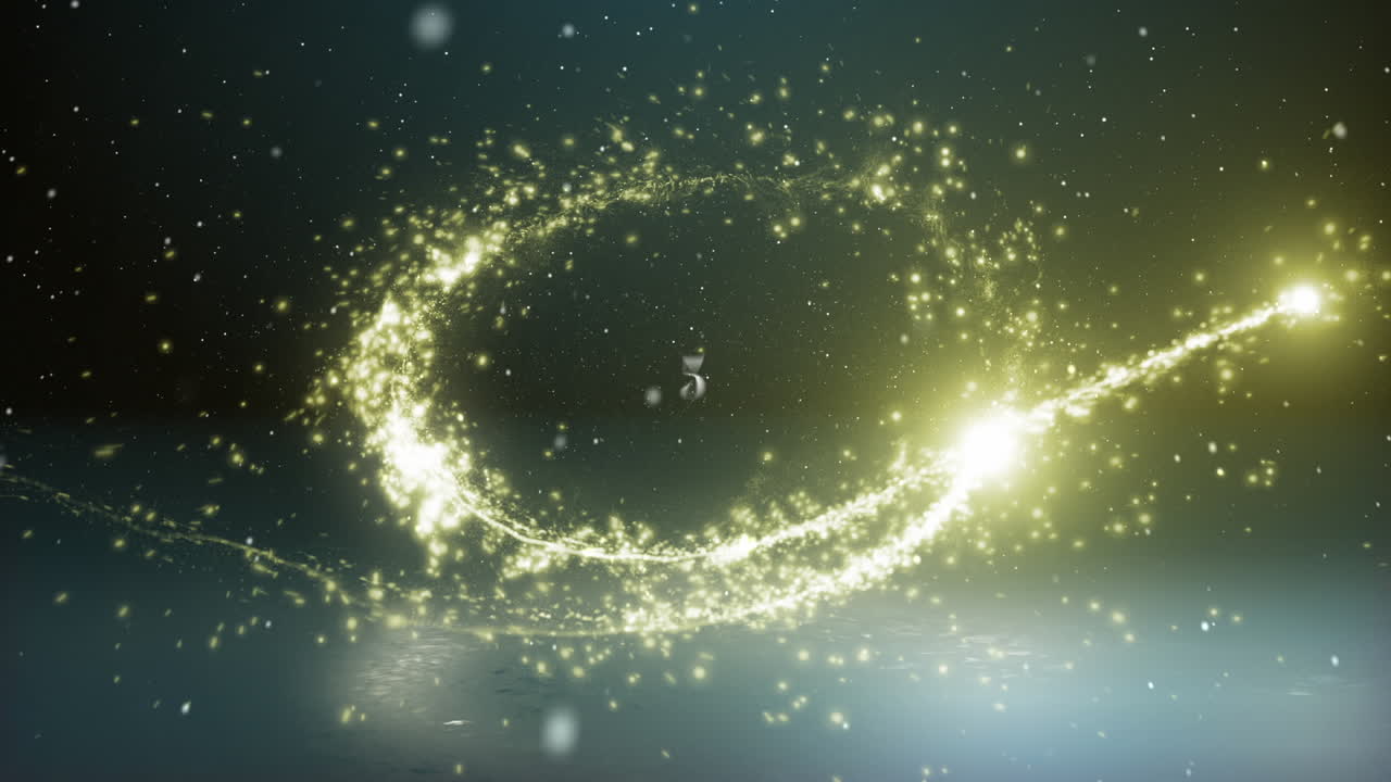 cuenta atrás en la víspera de año nuevo