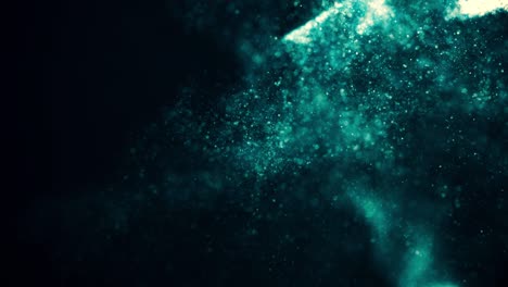 glowing particle, abstract background.