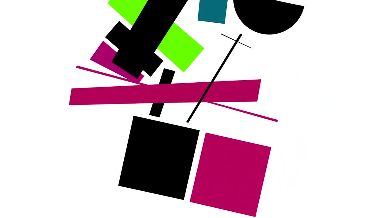 composición geométrica abstracta