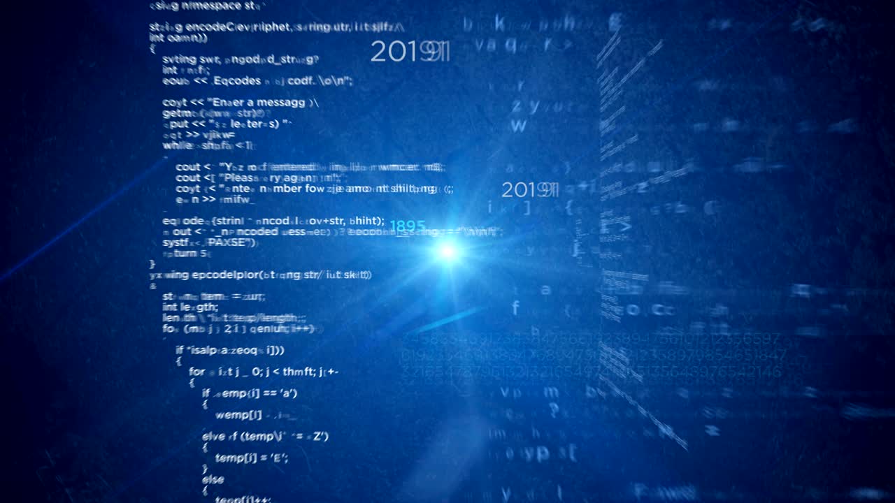 Source code flying loop render movie 4K