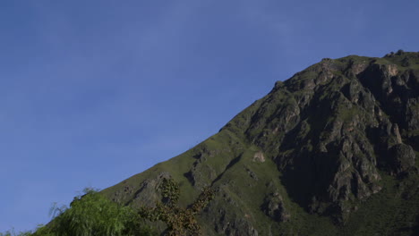 The-top-of-a-mountain-that-near-Ollantaytambo-in-Peru's-Sacred-Valley