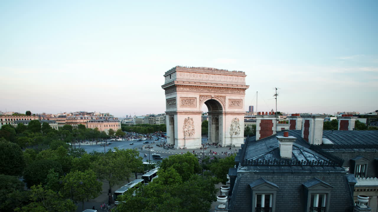 arco del triunfo atardecer 03
