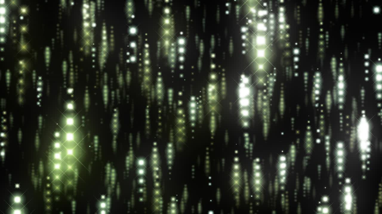 iluminación de la línea de estrellas