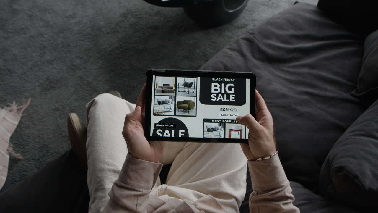 Black Friday Sale on Tablet