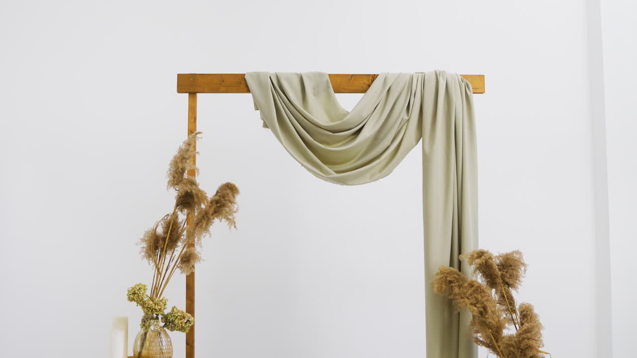 실내 의 결혼 제단