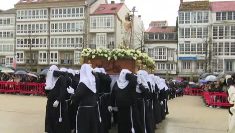 Religious Procession During Holy Week