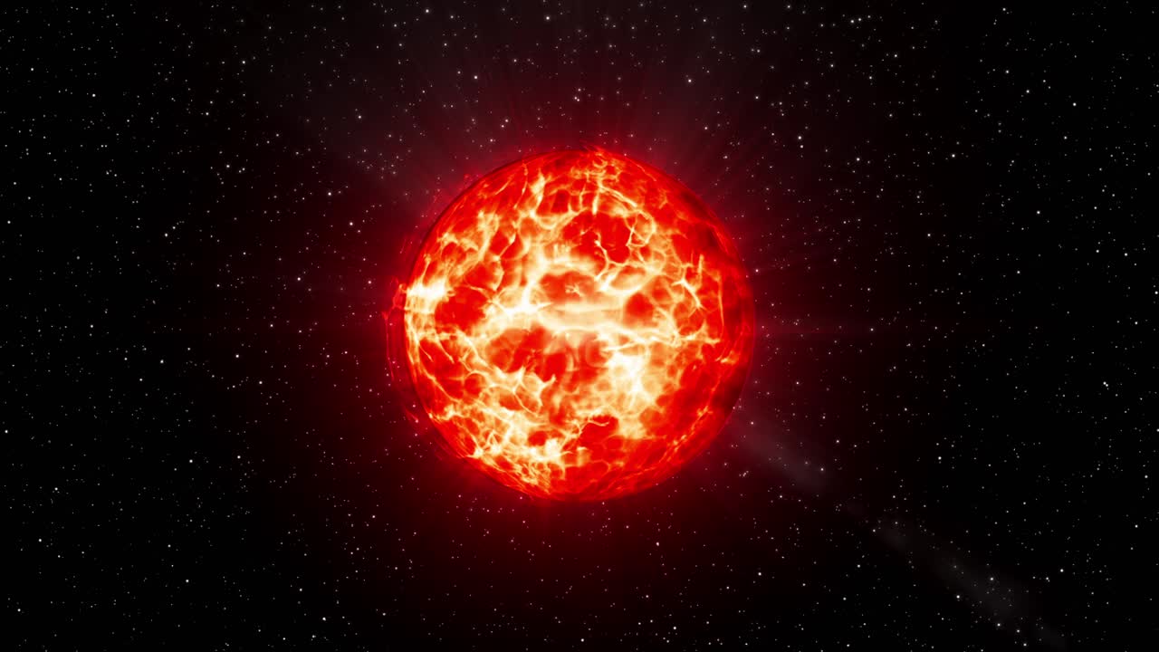 una estrella brillante en el cielo nocturno