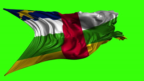 bandera de la república centroafricana