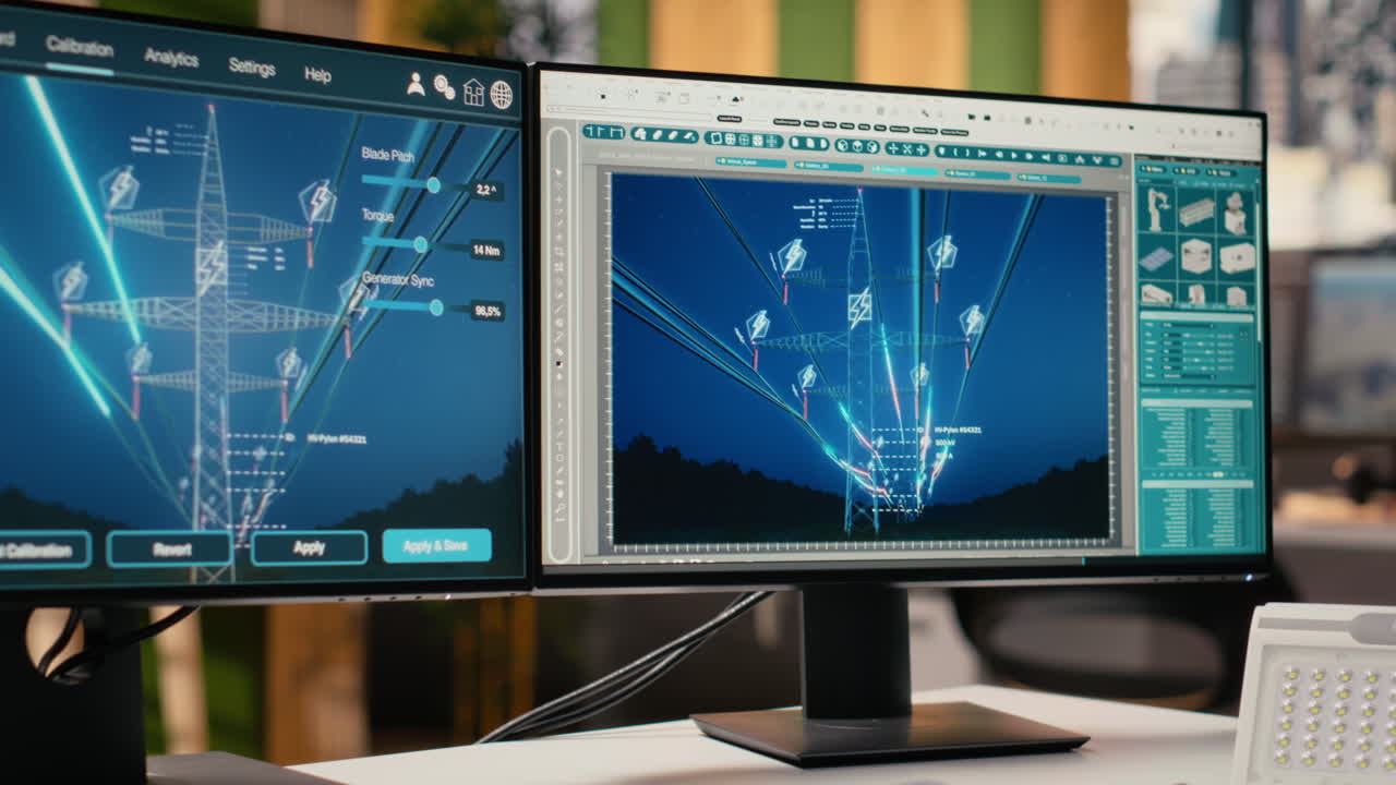 Electrical Grid Infrastructure Data Providing Insights For Digital Energy Audits