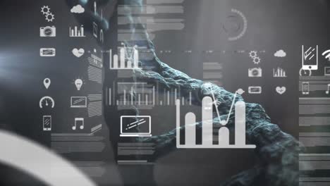 Animation-Der-Datenverarbeitung-über-DNA-Strang