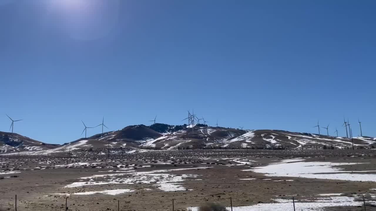 재생 에너지. 풍력 에너지. 풍력 발전. 기후 변화