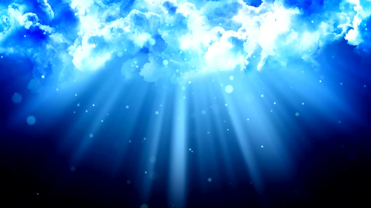 천상의 가운 구름