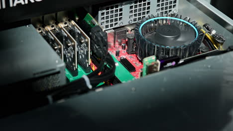 inside a high-performance computer system