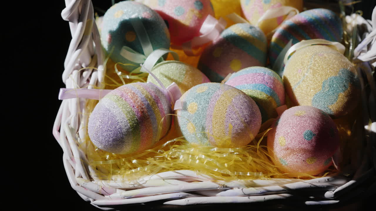 장식용 부활절 달걀 바구니 02