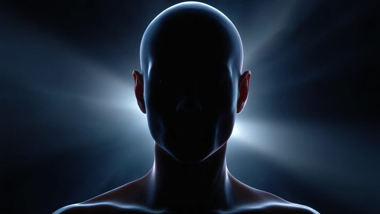 Mysterious Silhouette with Radiant Aura: A Deep Dive into Human Form and Ethereal Light in Artistic Expression