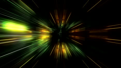 3d futuristic warp speed abstract business and technology concept