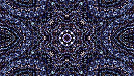 bright abstract light governing blue color, kaleidoscope,full color background