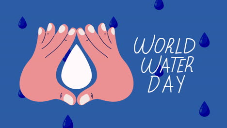 world water day illustration