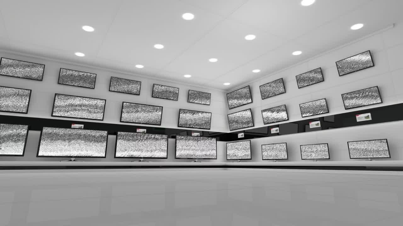 정적 화면을 가진 lcd 화면