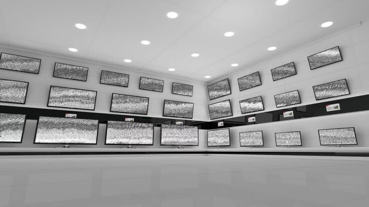 LCD screens with static