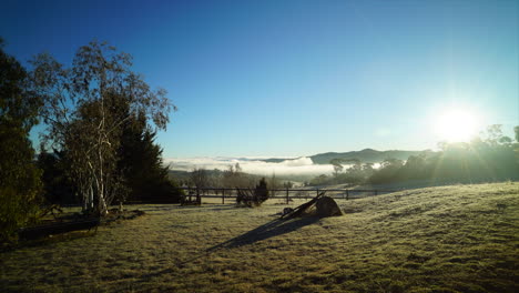 early morning fog rolling clouds australia jindabyne timelapse by taylor brant film