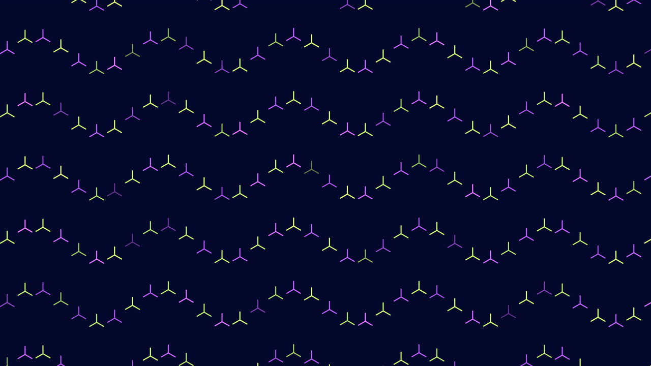 네온 그라데이션으로 무지개 십자가 패턴