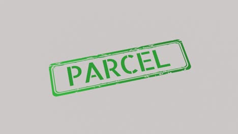 parcel stamp