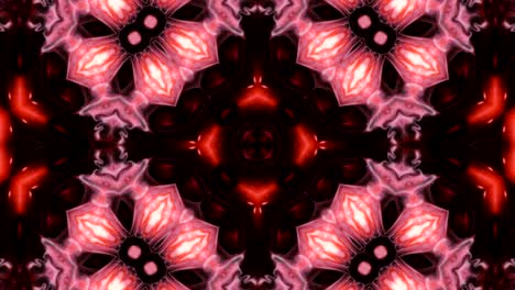 movimiento de fondo de kaleidoscopio abstractamente colorido