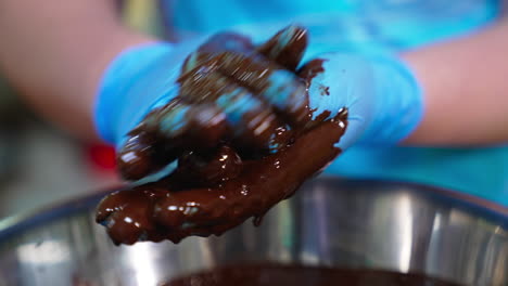 making chocolate