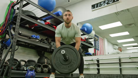 sports people workout in luxury fitness club