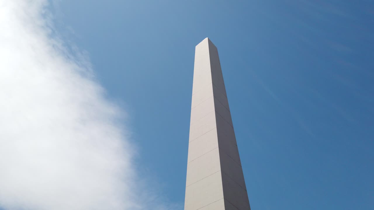 Obelisk Monument under a Blue Sky
