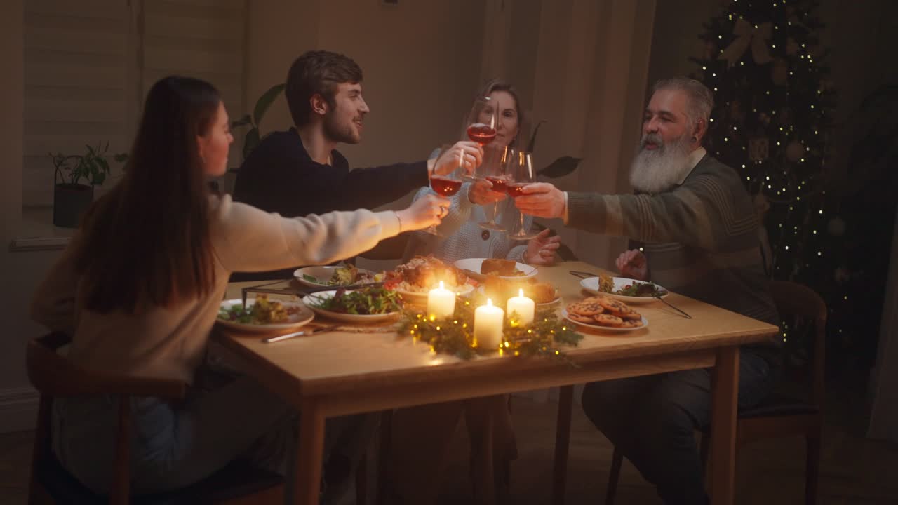Cena di Natale in famiglia