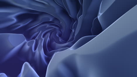 flowing blue waves in black hole