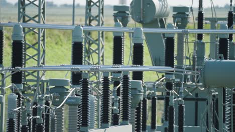 A-close-up-shot-of-an-electrical-power-plant