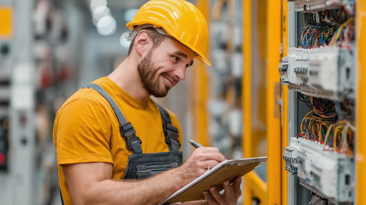 Elettricista qualificato con dispositivi di sicurezza che valuta i sistemi elettrici: approfondimenti degni di nota e checklist dettagliate per operazioni efficaci sul posto di lavoro