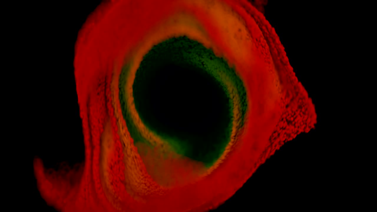 4k 추상적인 소용돌이