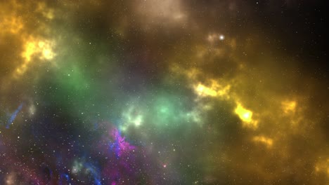 explorando la brillante nebulosa en las profundidades del universo 4k