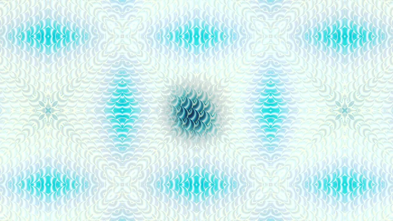 Moving kaleidoscope. 4K motion graphics