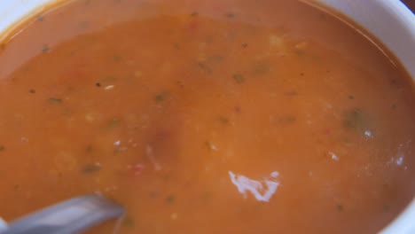 sopa de tomate